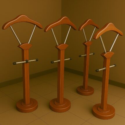 Executive Mahogany Office Coat Hanger