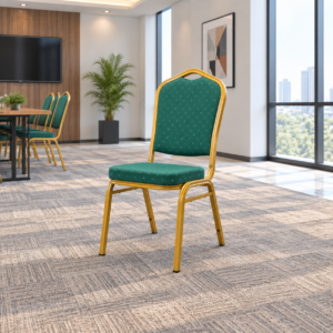 Green Stackable Conference & Event Chair