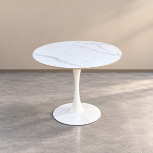 Modern Round Marble Café & Meeting Table