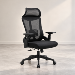 J153 High Back Ergonomic Mesh Office Chair with Headrest
