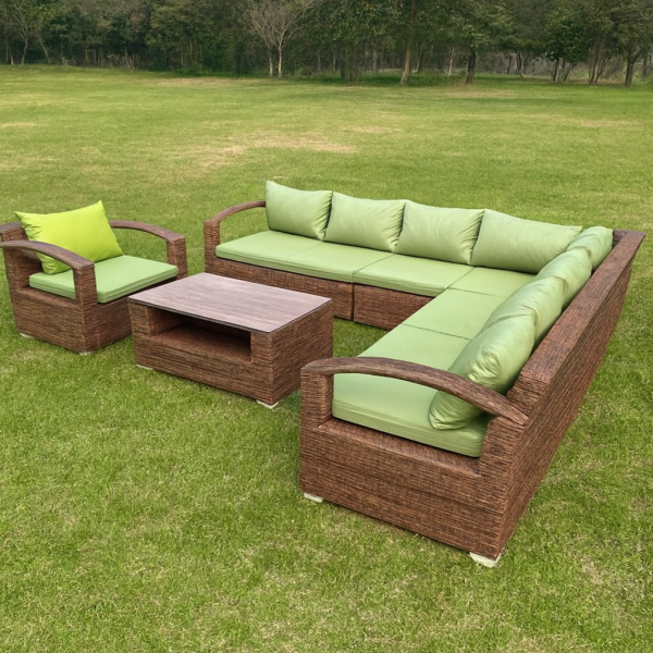 10 seater rattan outdoor sofa set