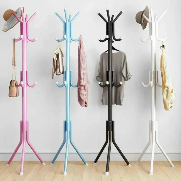 Multihook modern coat hanger