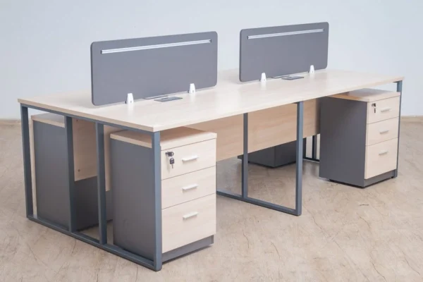 4 Way office working station