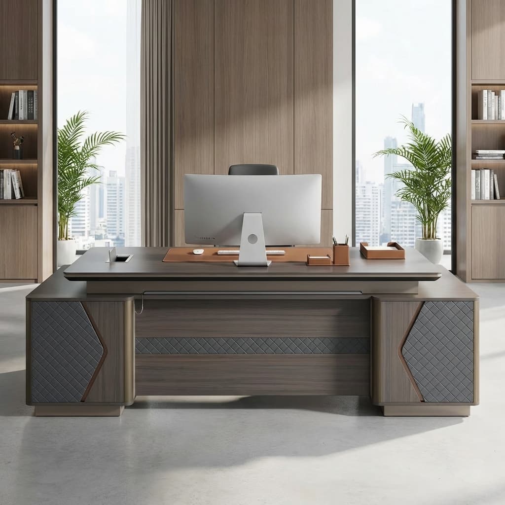 2.4m Modern Executive office desk