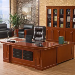 2m L shaped executive office desk