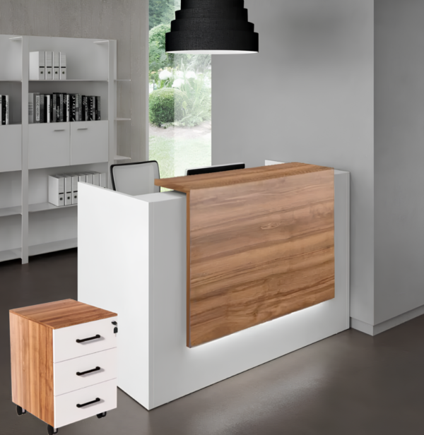 1.4m Modern Reception Desk