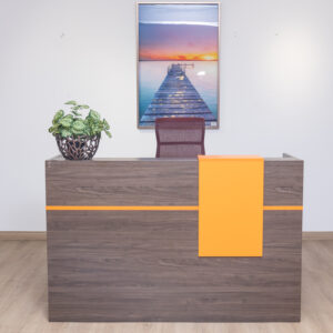 2m modern office reception desk