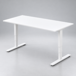 1.2m Electric Height-Adjustable Office Desk – White