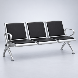 3-Seater Lobby Waiting Bench