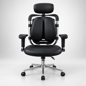 Ergonomic Dual-Back High-Back Executive Office Chair